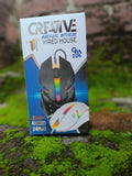 BEST RGB WHITE COLOUR MOUSE|CREATIVE WIRED MOUSE |BEST GAMING MOUSE IN PAKISTAN | 2026 BEST WHITE RGB GAMING MOUSE