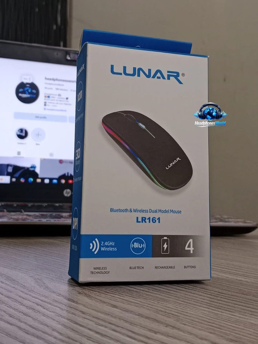 LUNAR BLUETOOTH WIRELESS MOUSE