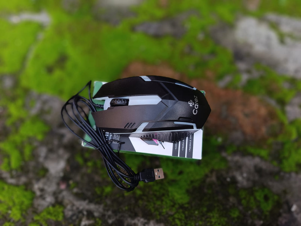 BEST RGB BLACK COLOUR MOUSE|CAREZ WIRED MOUSE |BEST GAMING MOUSE IN PAKISTAN | 2026 BEST BLACK RGB GAMING MOUSE