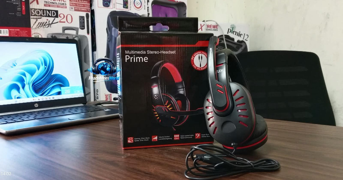 BEST WIRED HEADPHONE WITH MIC||BEST HEADPHONE IN PAKISTAN 2026|PRIME WIRED HEADPHONE WITH MICE BLACK COLOR 1850RS ONLY